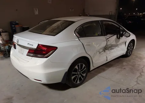 2015 Honda Civic Ex from USA, damaged, VIN 19XFB2F84FE019423